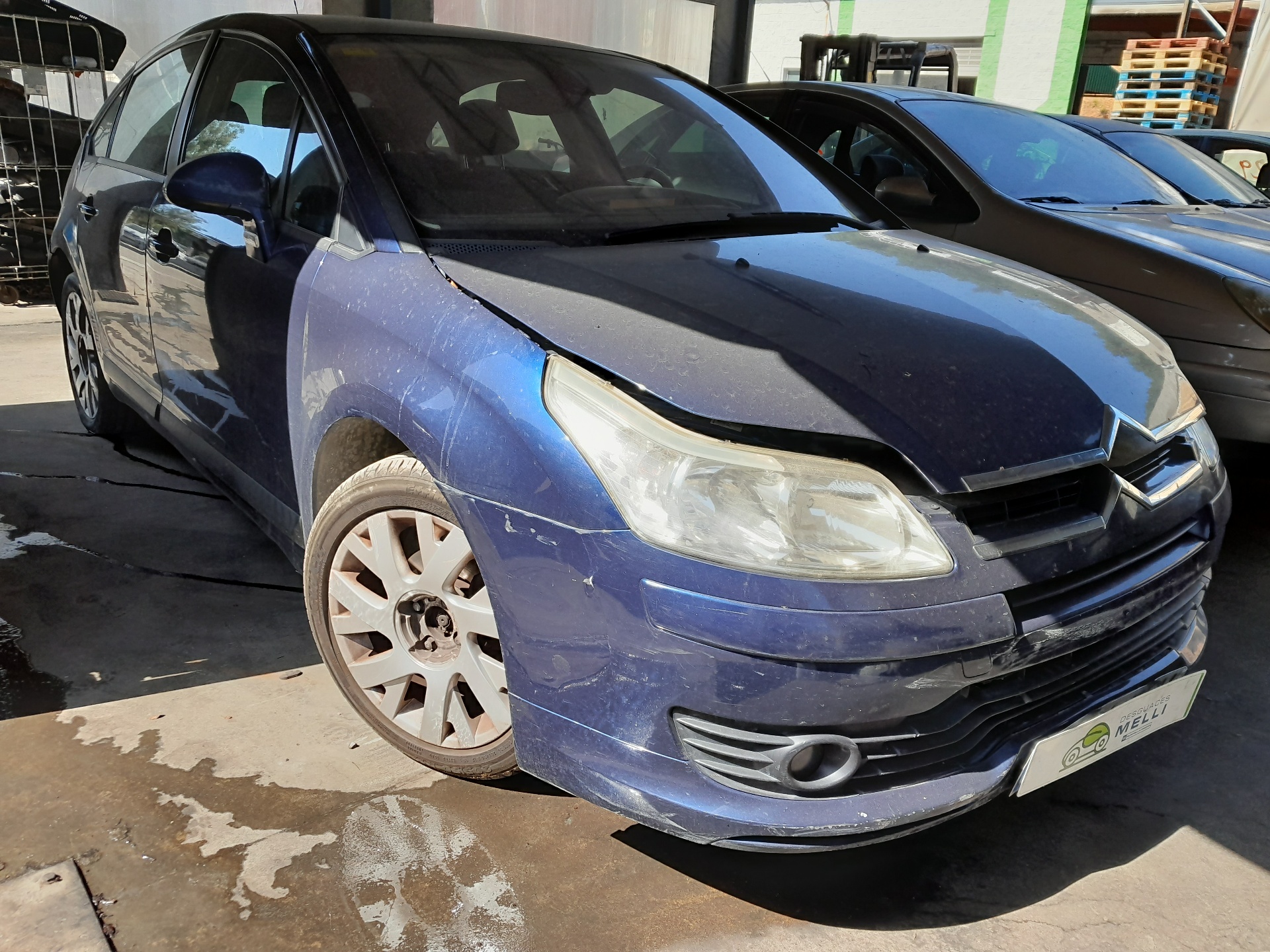 PEUGEOT C4 1 generation (2004-2011) Преден ляв калник 7840Q3 22338210