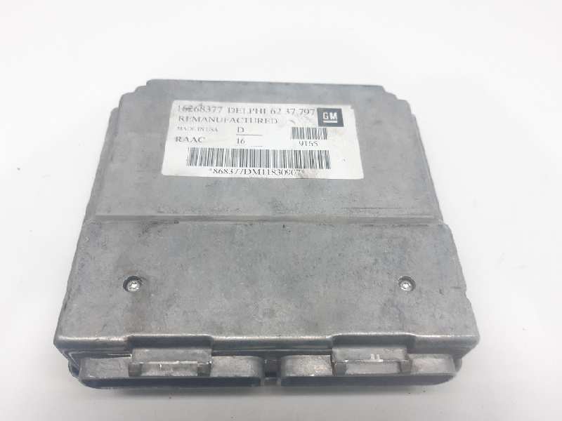 OPEL Astra H (2004-2014) Engine Control Unit ECU 16268377 22074671