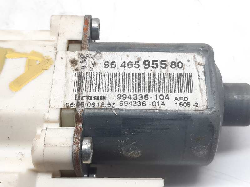 PEUGEOT 407 1 generation (2004-2010) Rear Right Door Window Control Motor 9646595580 18524812