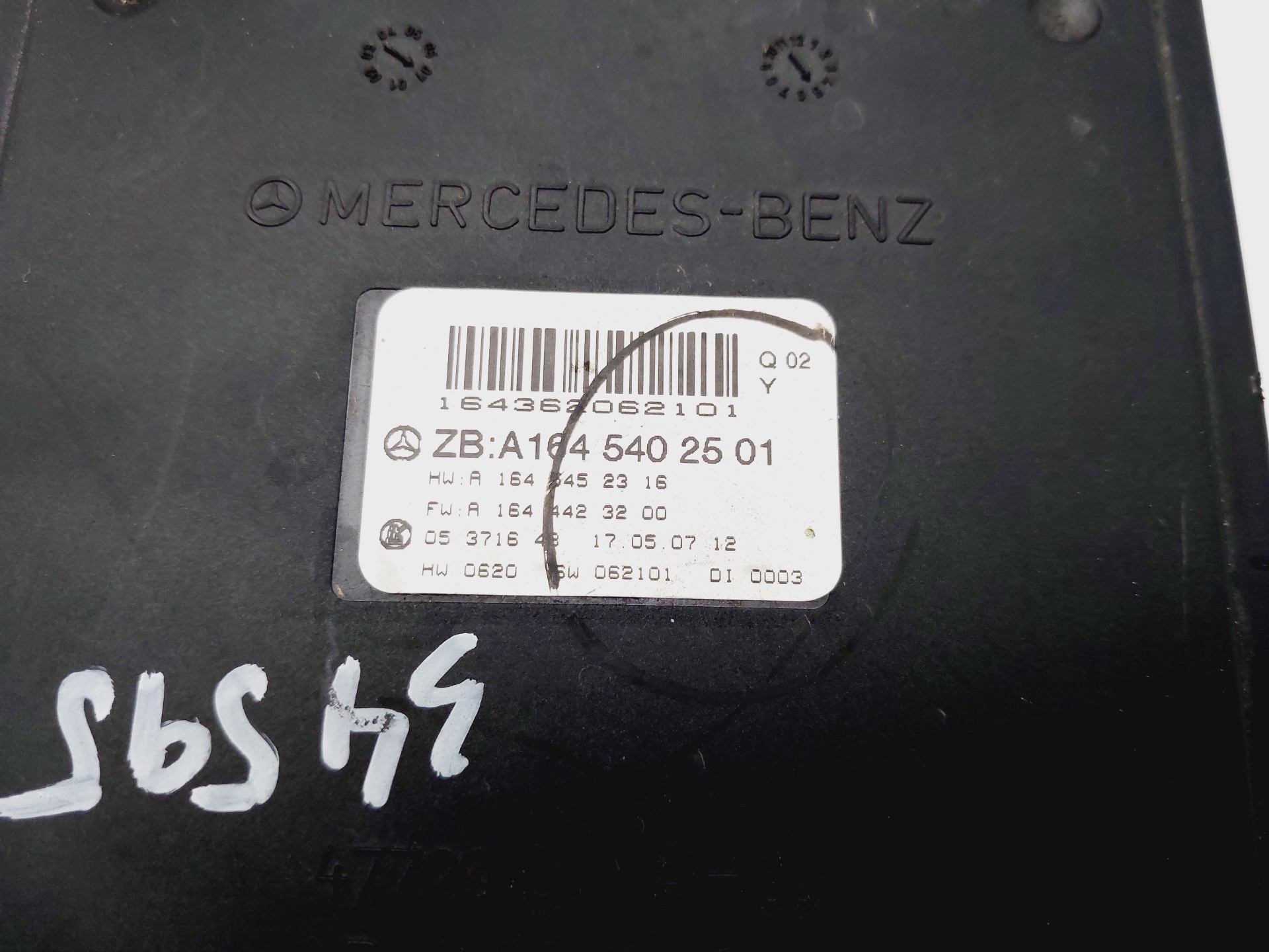 MERCEDES-BENZ M-Class W164 (2005-2011) Andre kontrollenheter A1645402501 25315416
