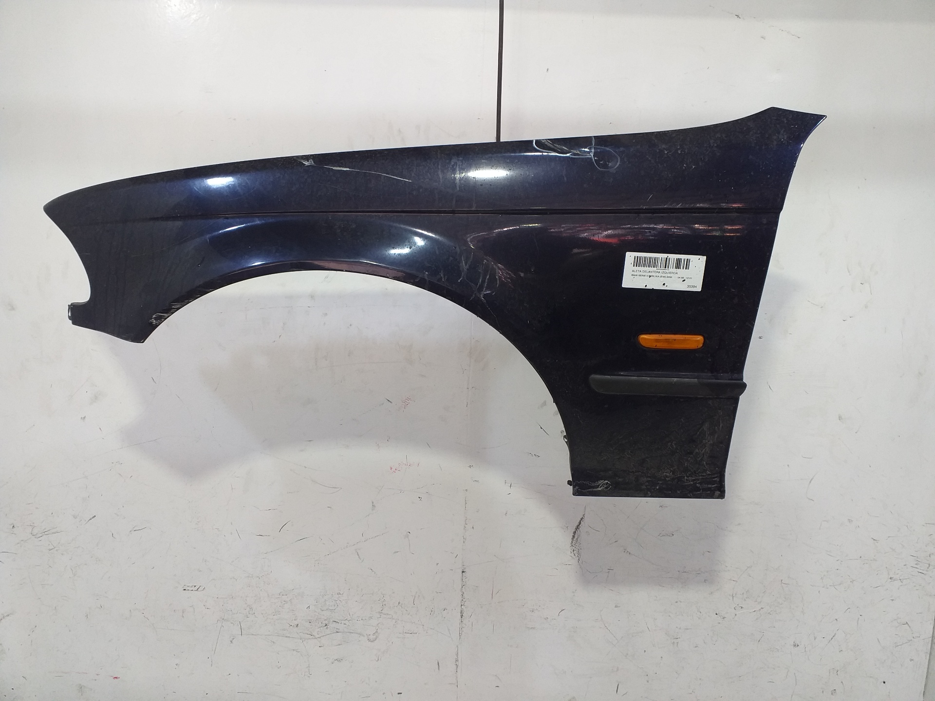 BMW 3 Series E46 (1997-2006) Front Left Fender 41358240405 27286489