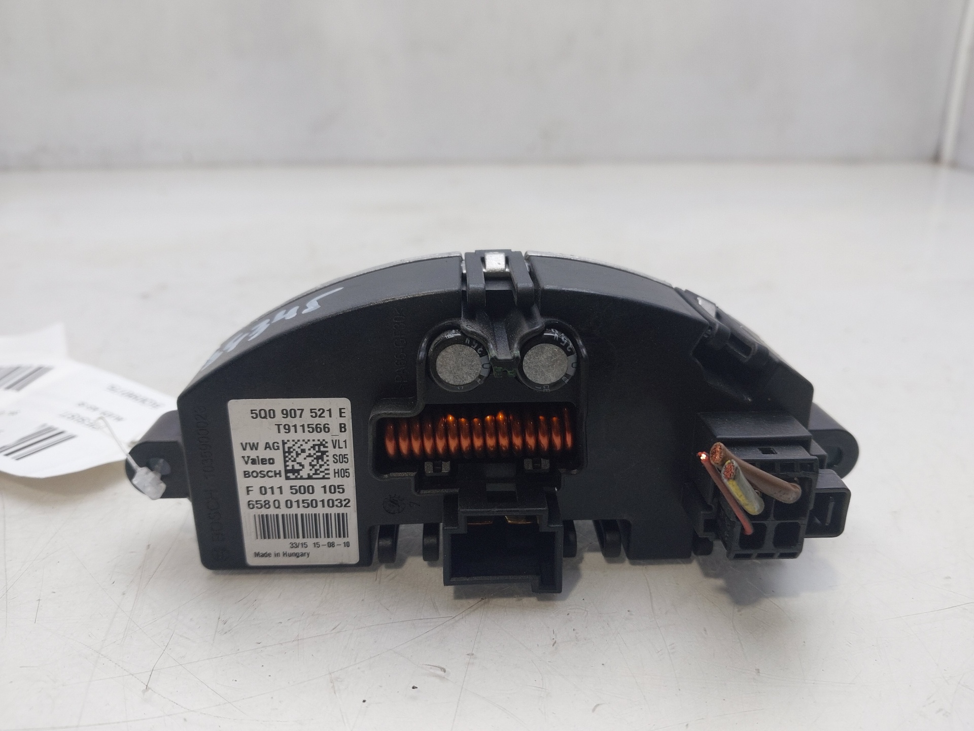 AUDI A3 8V (2012-2020) Interior Heater Resistor 5Q0907521E 24769171