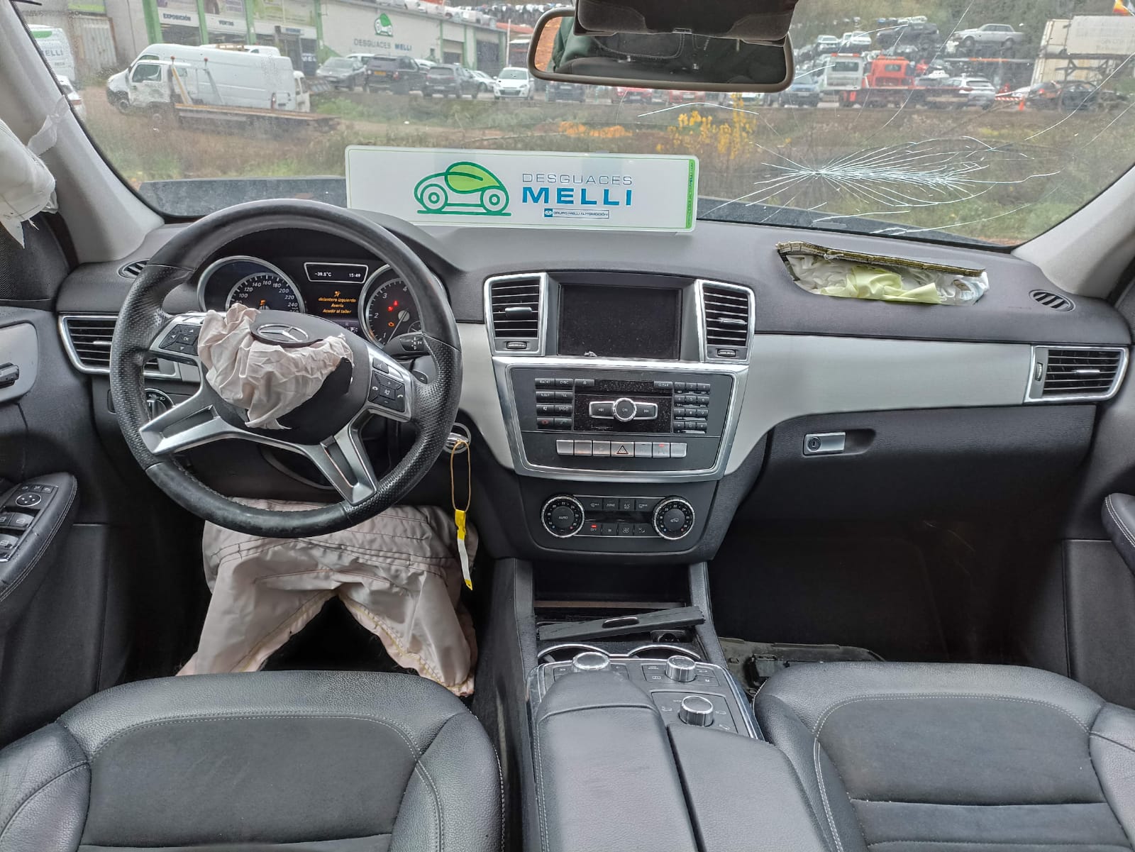 MERCEDES-BENZ M-Class W166 (2011-2015) Interior Rear View Mirror 16681001179051 24118235