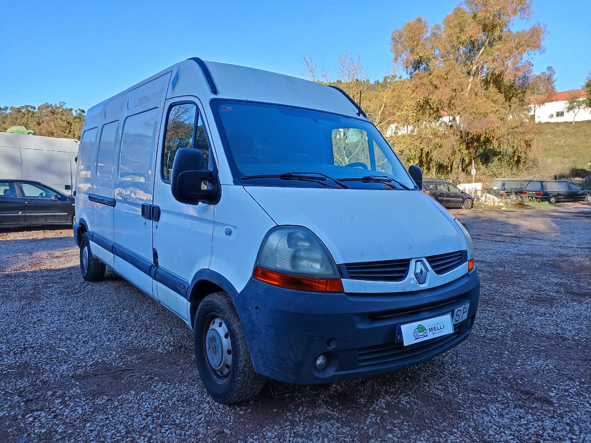 RENAULT Master 1 generation (2002-2014) Első lökhárító 8200197134 24041422