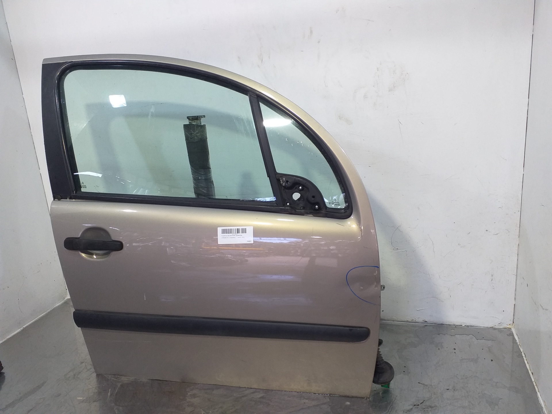 CITROËN C3 1 generation (2002-2010) Front Right Door 9004Y7 23996189