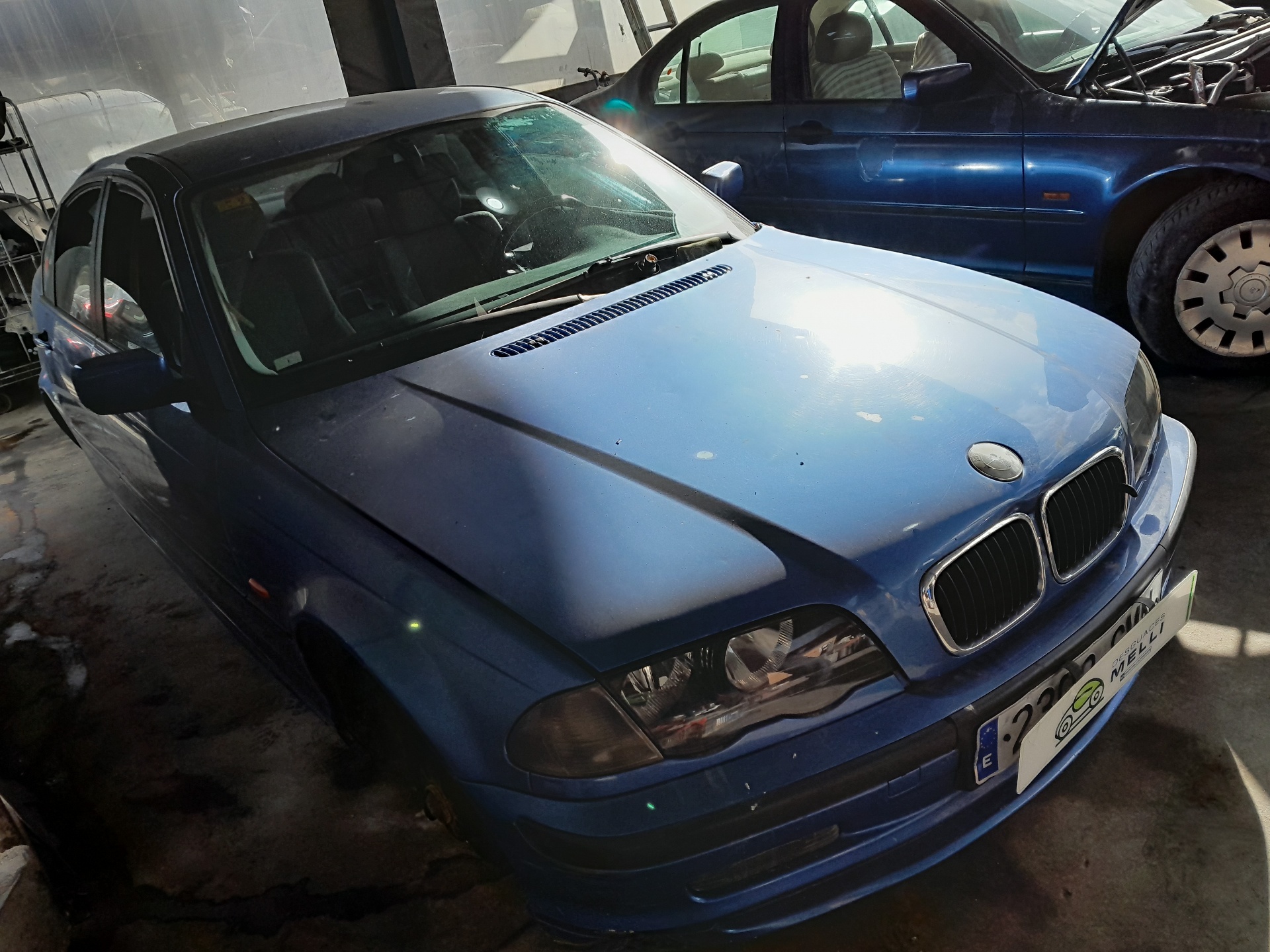 BMW 3 Series E46 (1997-2006) Rear left door window lifter 51357140589 24074155