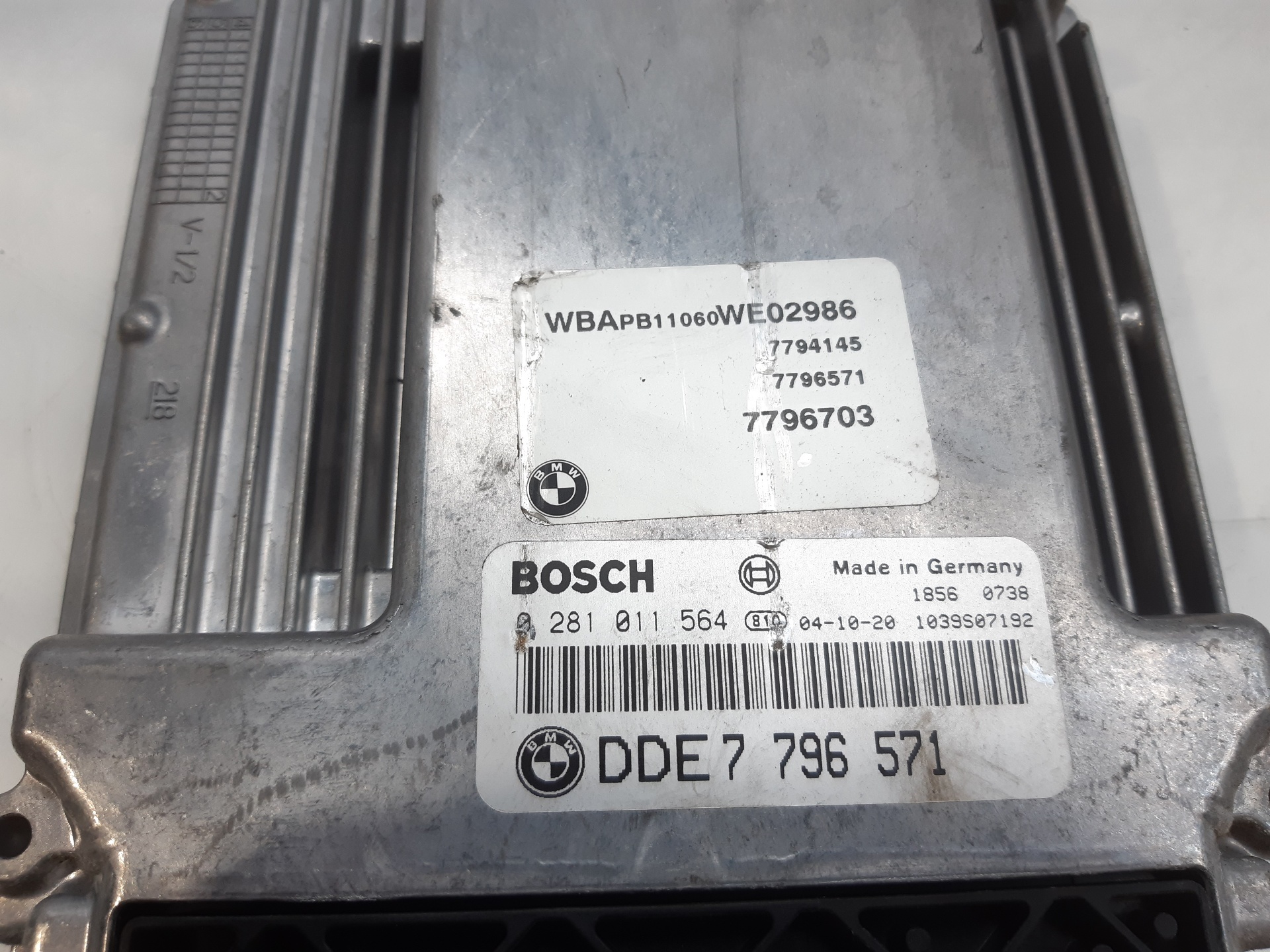 LANCIA X3 E83 (2003-2010) Блок керування двигуном ECU 13617808125 22461475