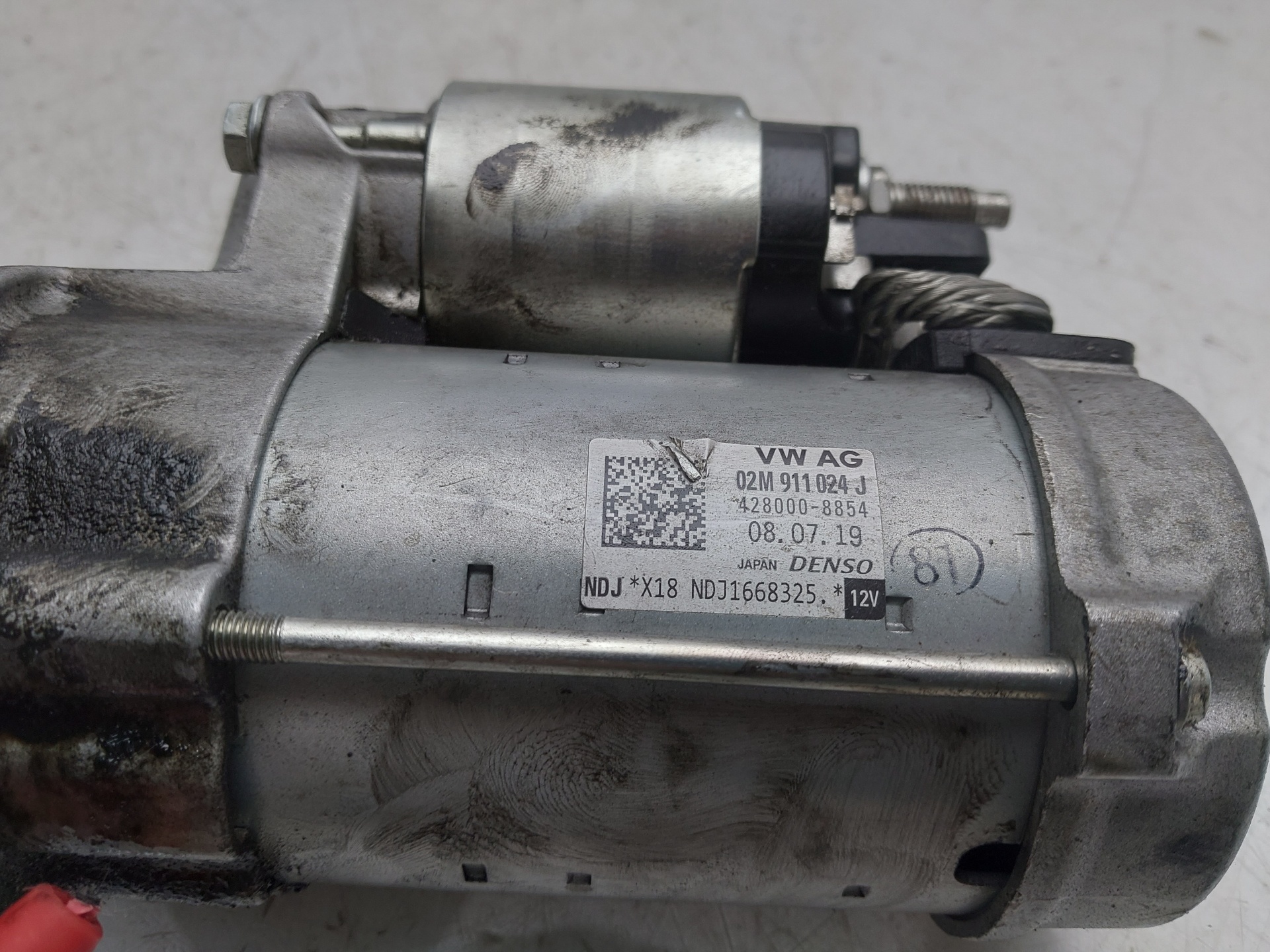 SEAT Alhambra 2 generation (2010-2021) Starter Motor 02M911024J 21664183