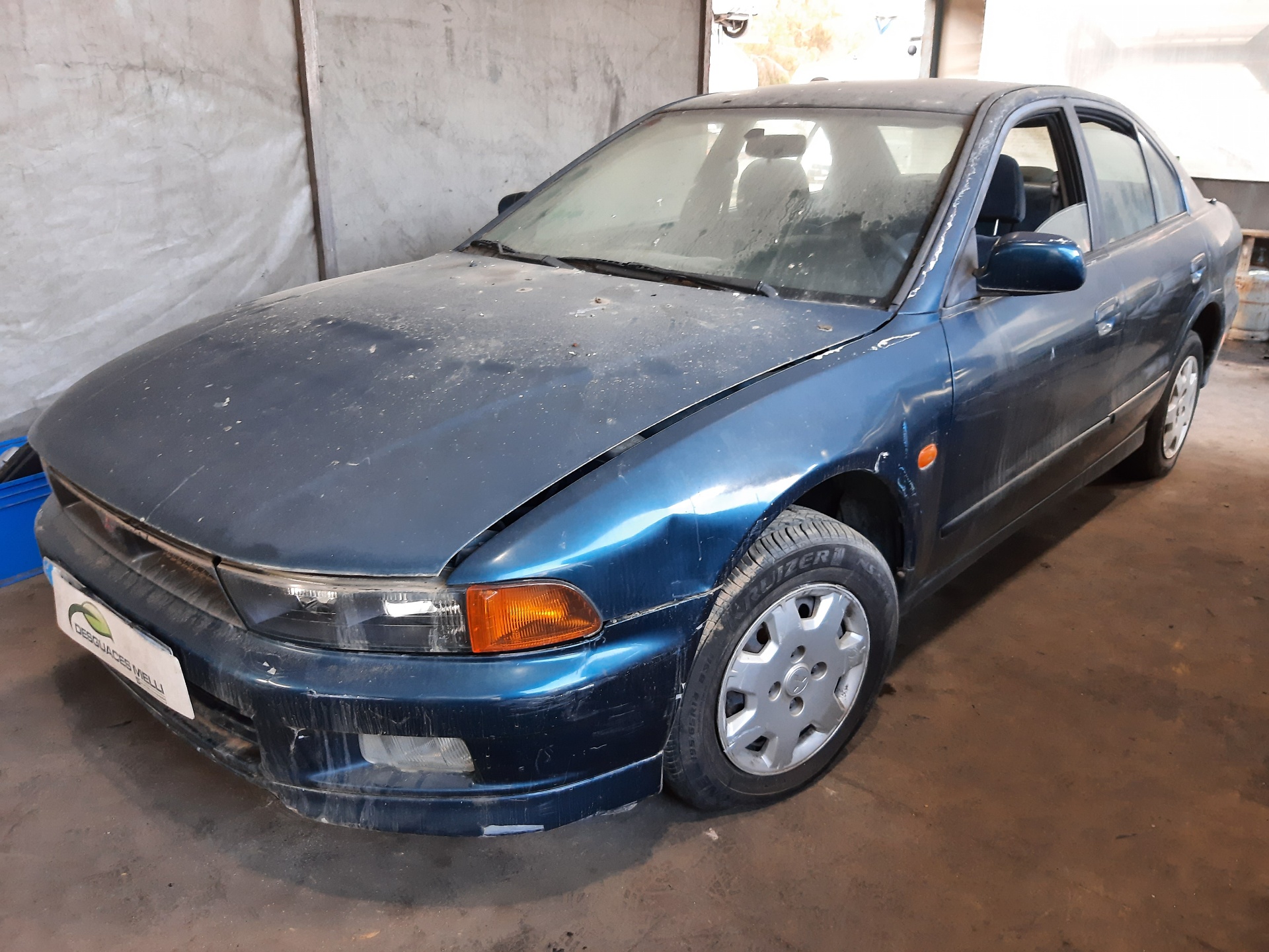 MITSUBISHI Galant 8 generation (1996-2006) Fönsterlyftare till vänster bak MR215441 24046572