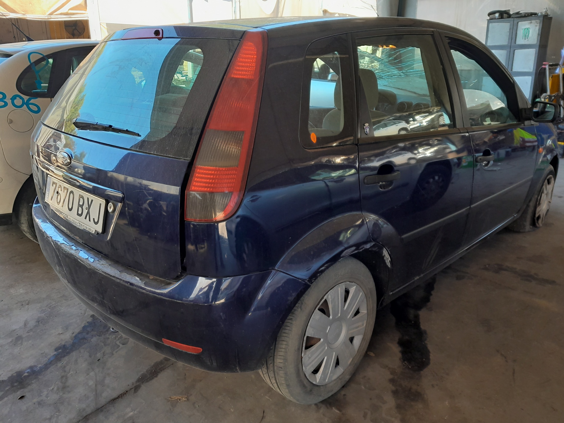 FORD Fiesta 5 generation (2001-2010) Коробка передач 2N1R7002CA,5VELOCIDADES 23031804