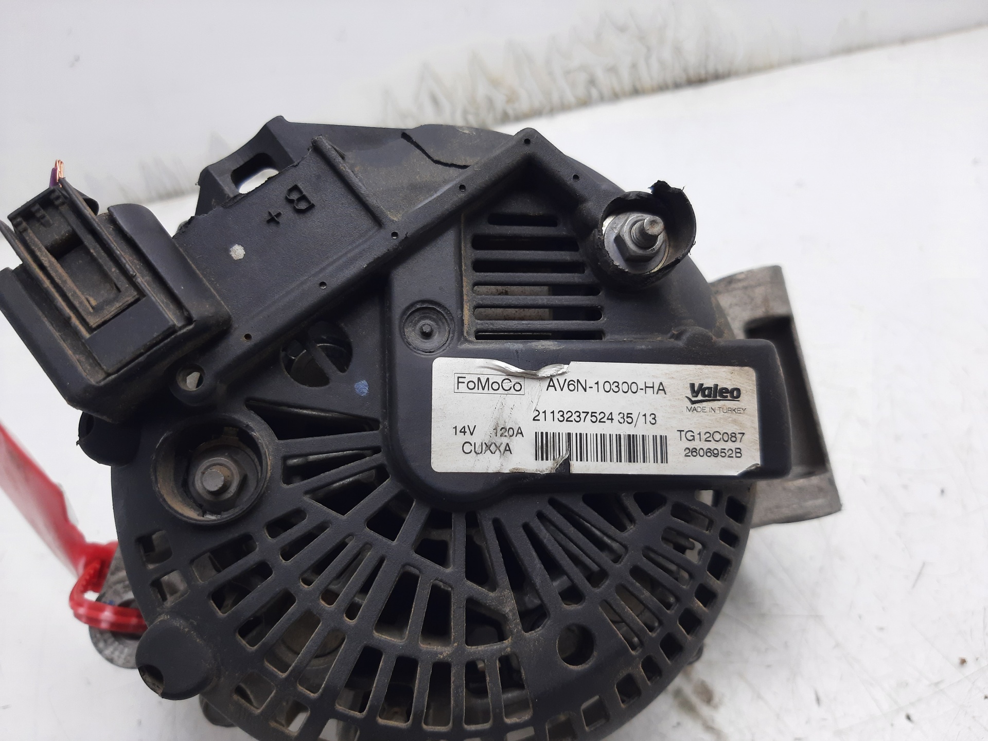 HYUNDAI Fiesta 5 generation (2001-2010) Alternator AV6N10300HA 23015152