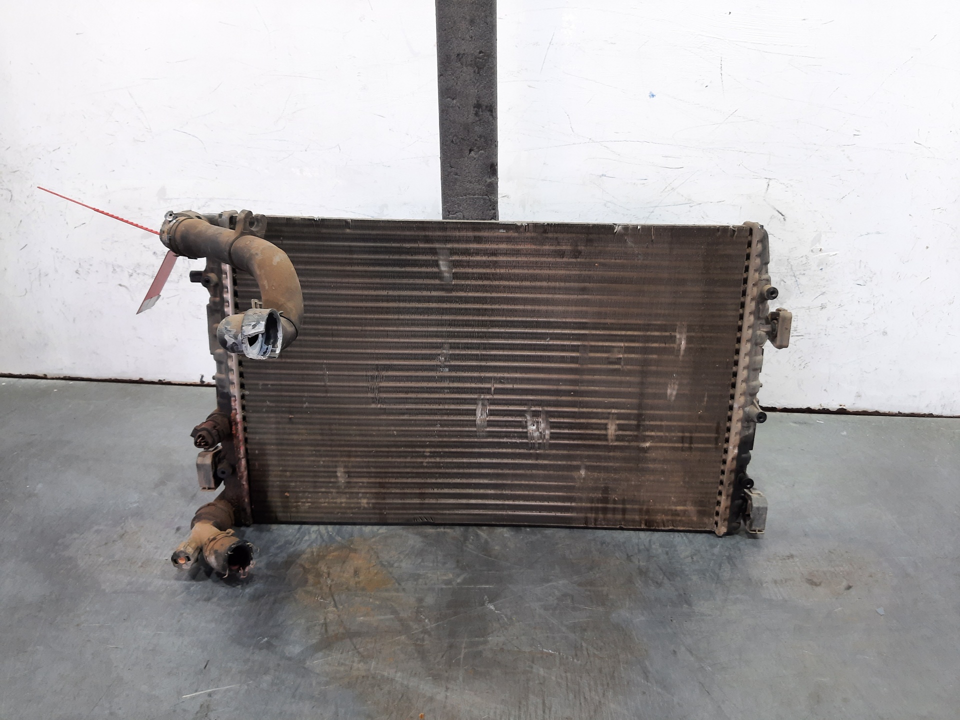 SEAT Cordoba 2 generation (1999-2009) Air Con Radiator 6Q0121253Q 21521960