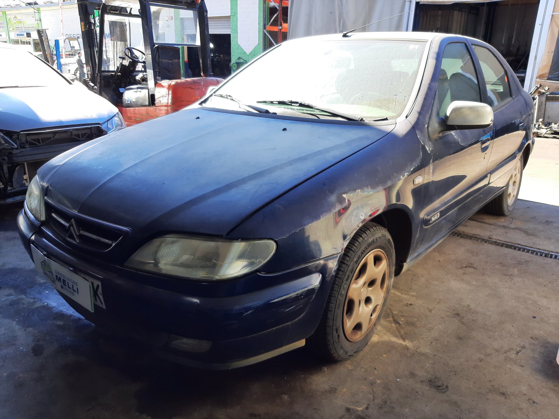 NISSAN Xsara 1 generation (1997-2004) Крыло переднее правое 7841K1 22491593