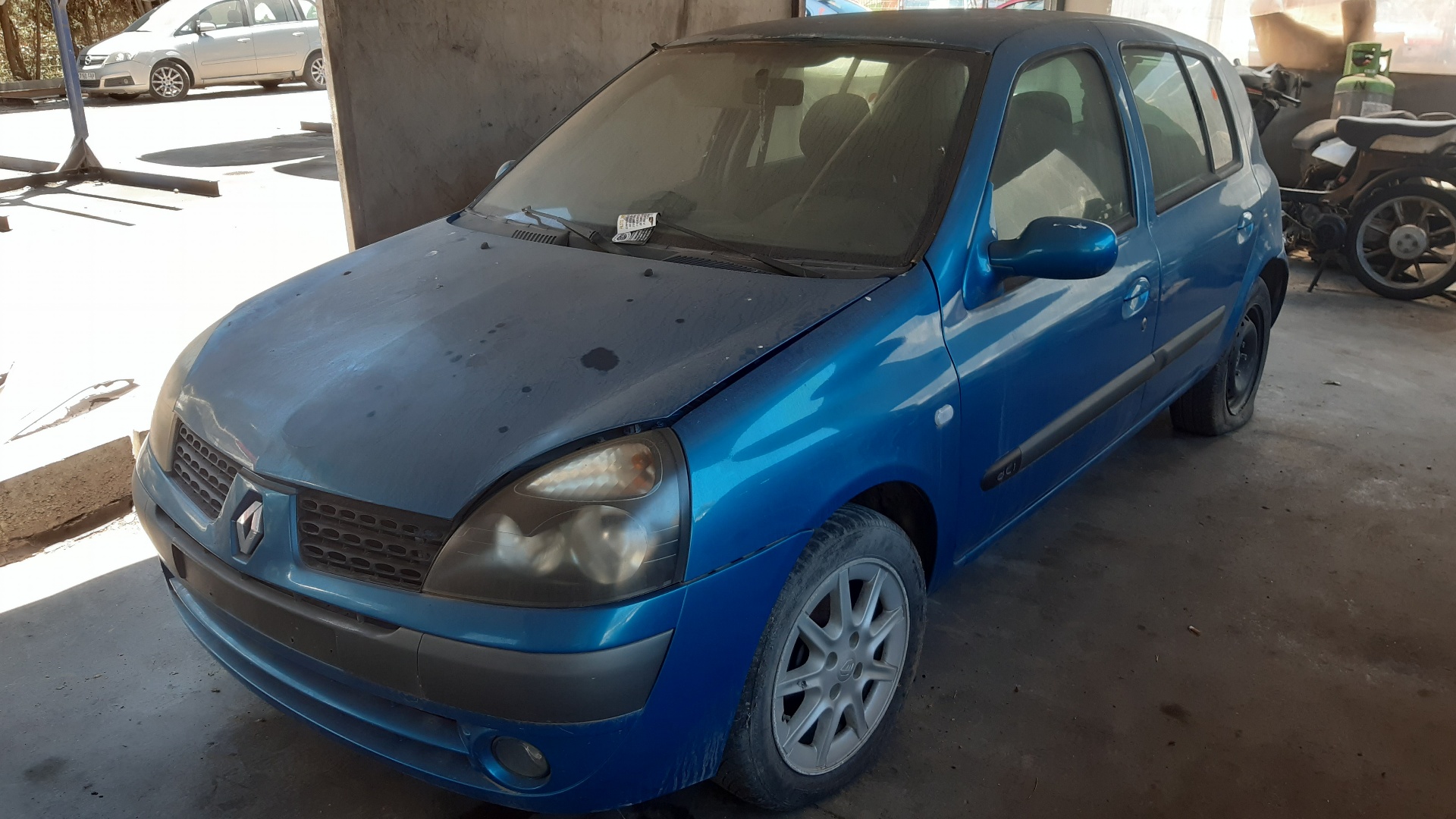 RENAULT Clio 2 generation (1998-2013) Lukturu vadības slēdzis 7701047551 18796051