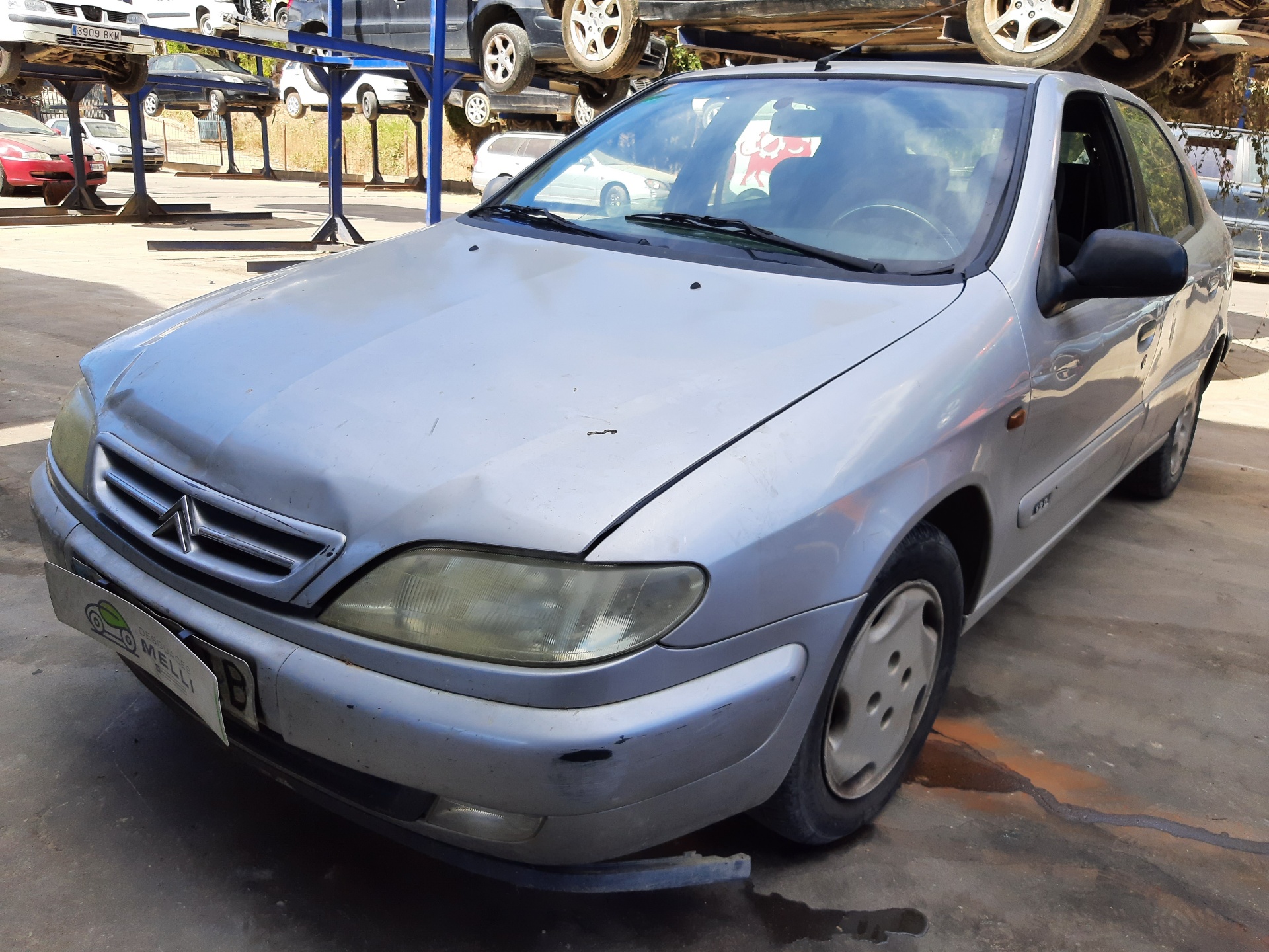 CITROËN Xsara 1 generation (1997-2004) Амортизатор капота передний правый 9629618980 18801561