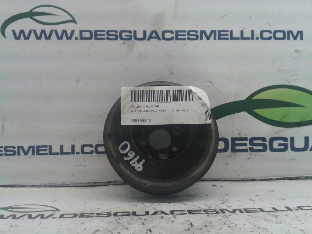 SEAT Toledo 2 generation (1999-2006) Crankshaft Pulley 038105243 20167927