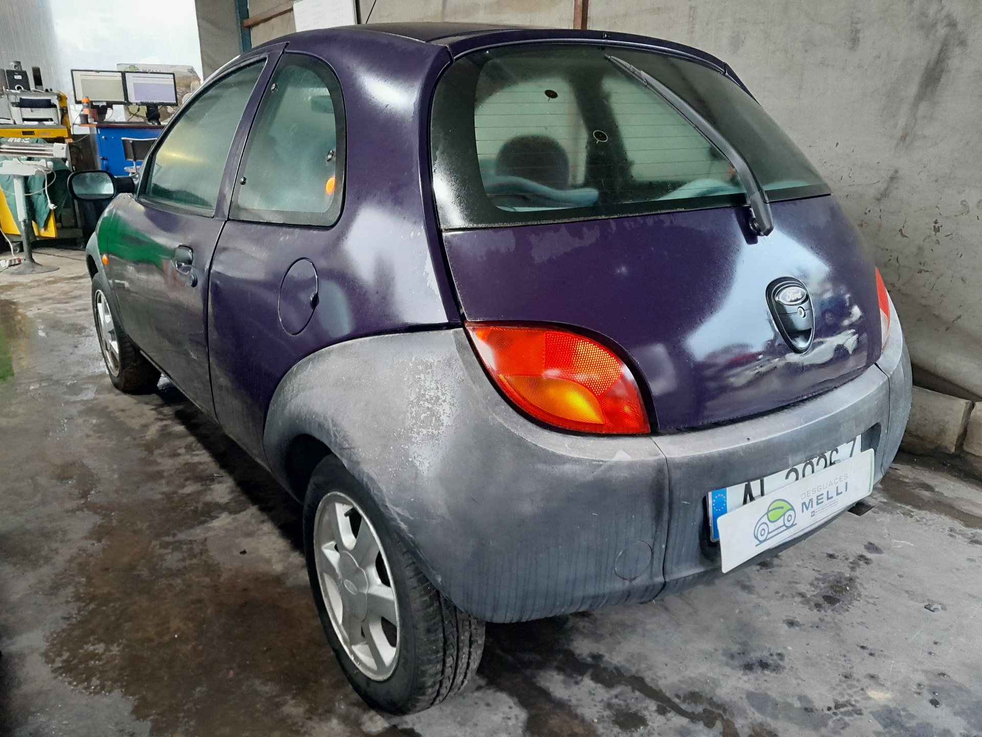 FORD Ka 1 generation (1996-2008) Дросельна заслонка 95BF9B989JB 24473250