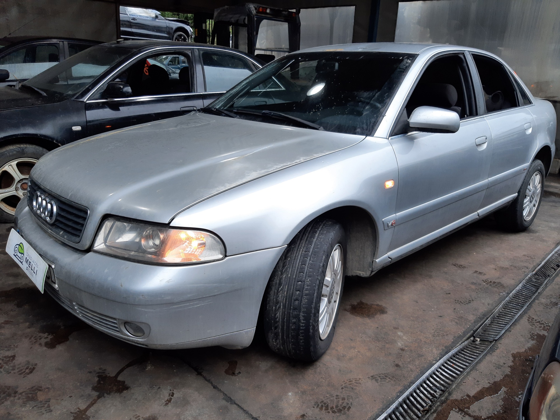 AUDI A4 B5/8D (1994-2001) Bal első ajtó zárja 8D1837015F 23071359