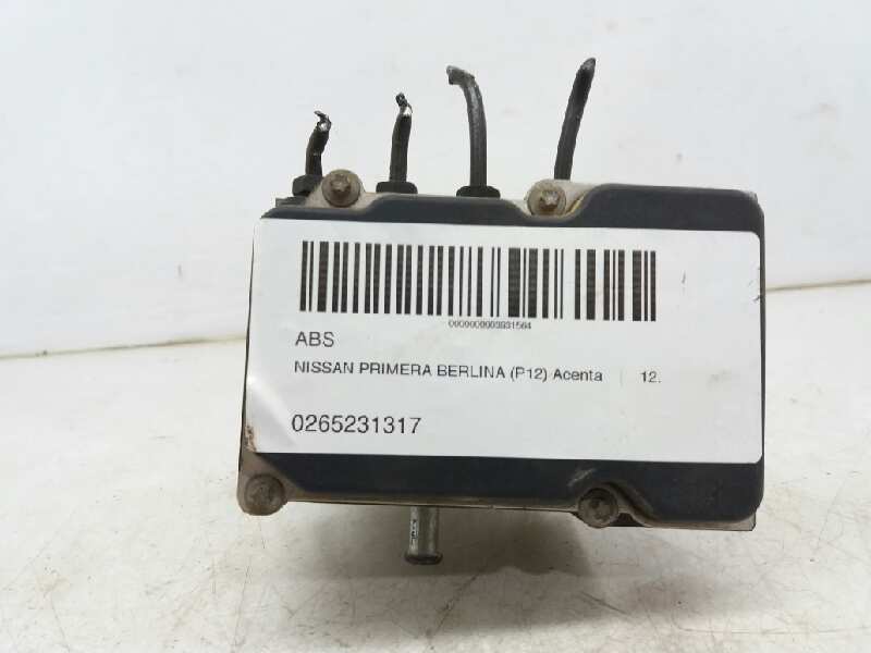 NISSAN Primera P12 (2001-2008) ABS pump 0265231317 20181130