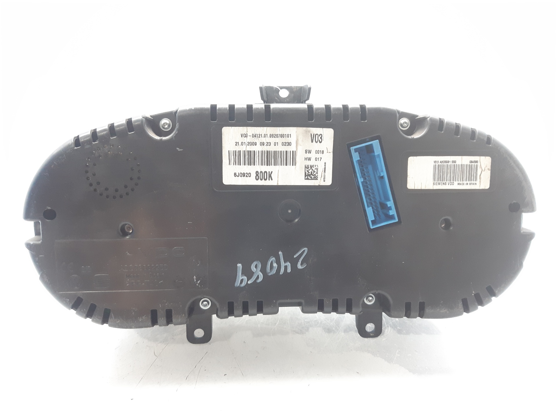 SEAT Ibiza 4 generation (2008-2017) Nopeusmittari 6J0920800K 25248024