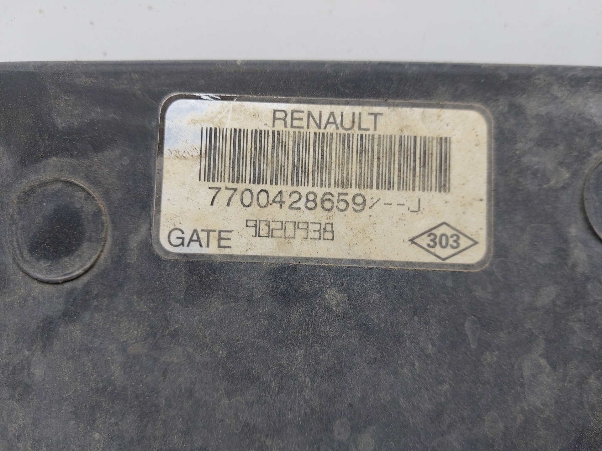 RENAULT Clio 3 generation (2005-2012) Difūzoriaus ventiliatorius 7700436917 22918405