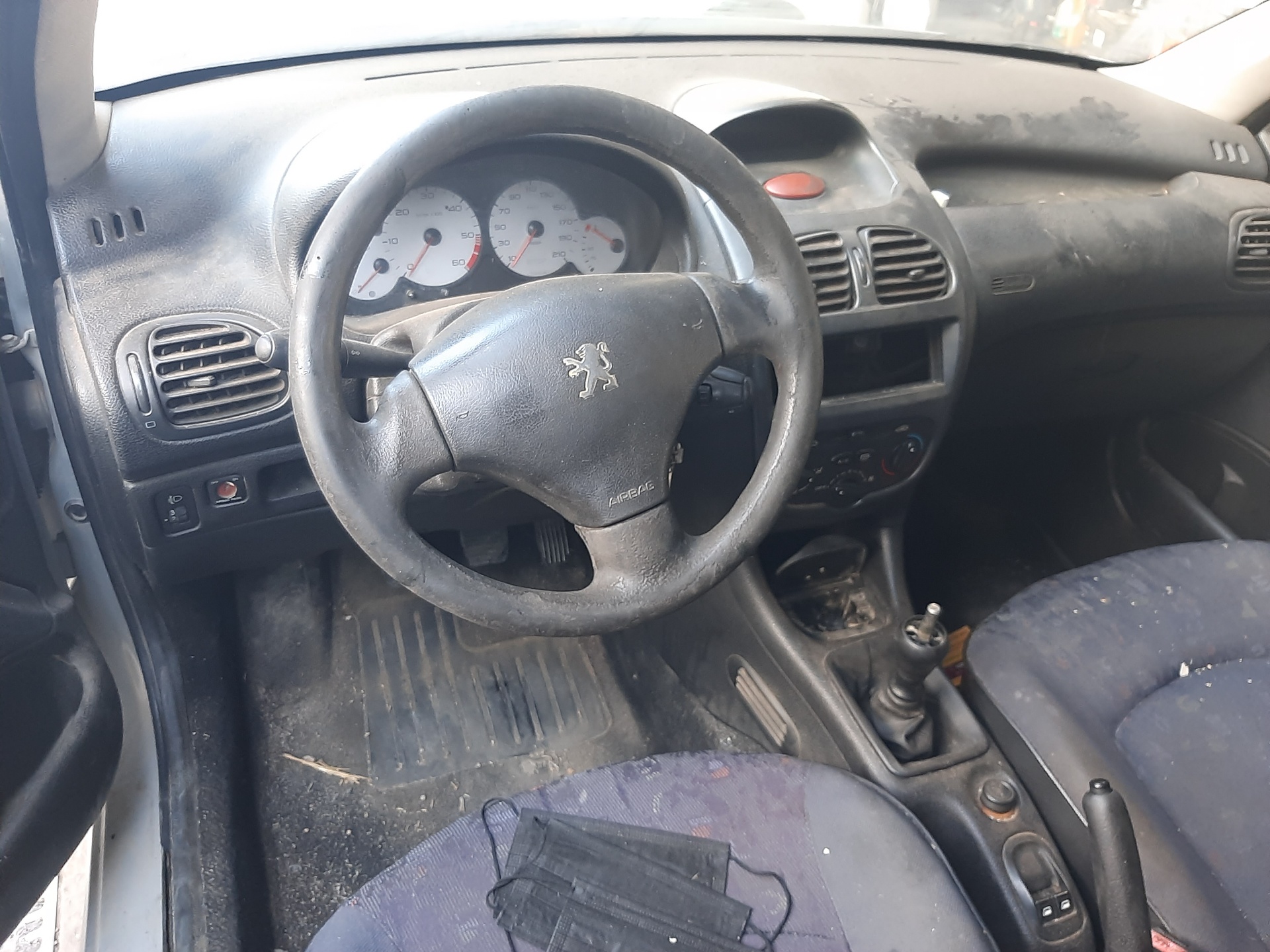 PEUGEOT 206 1 generation (1998-2009) Tурбина 54351014861 22470154