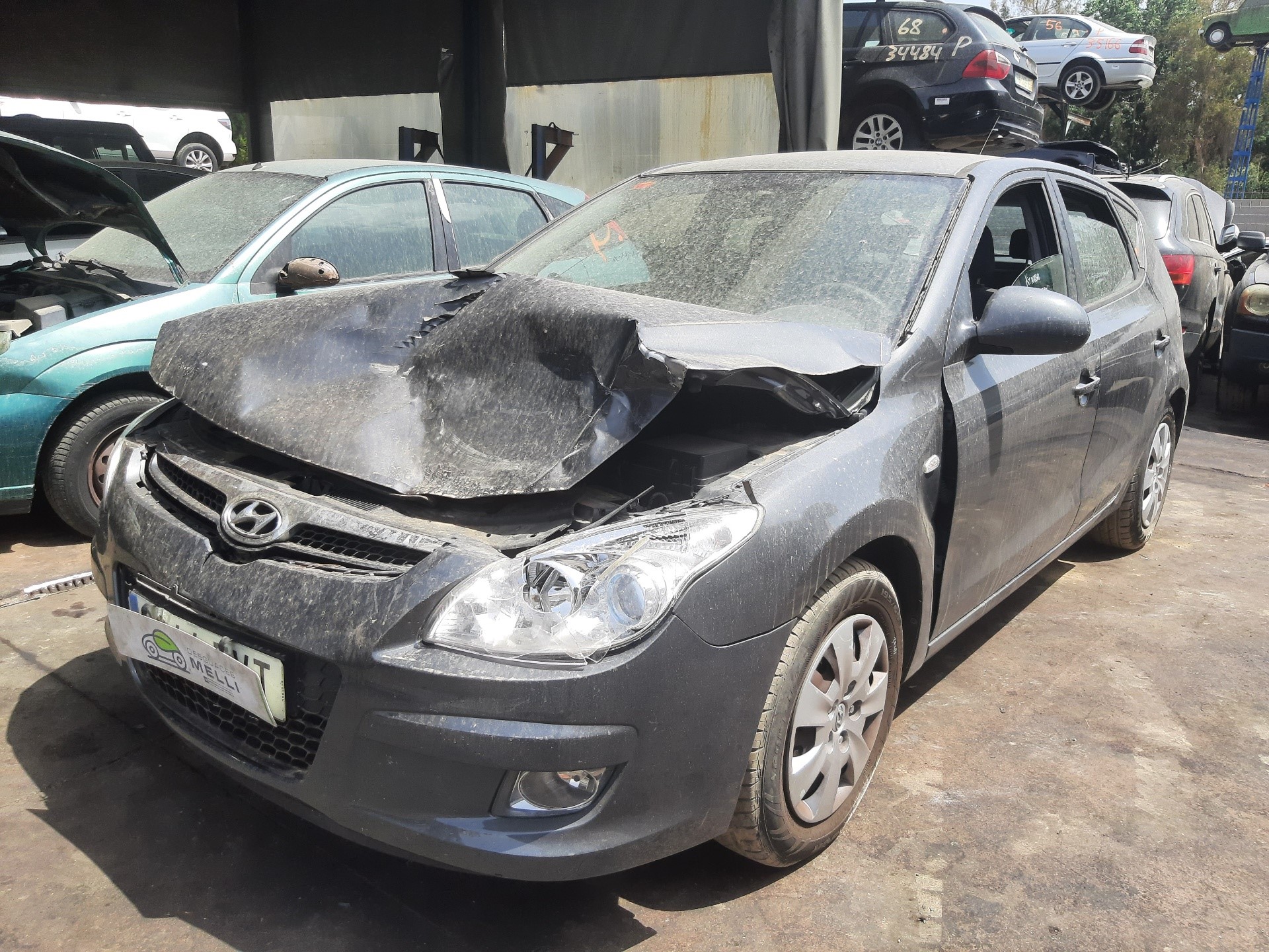 HYUNDAI i30 FD (1 generation) (2007-2012) Стеклоподъемник задней правой двери 834802R050 27307546