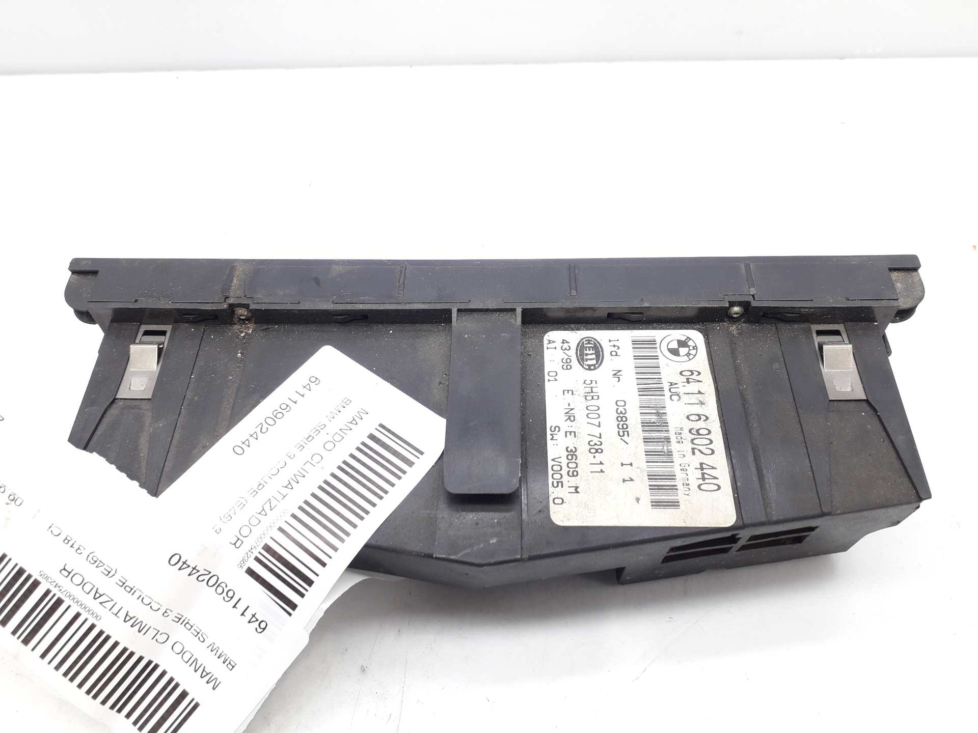 BMW 3 Series E46 (1997-2006) Climate  Control Unit 64116902440 22446384