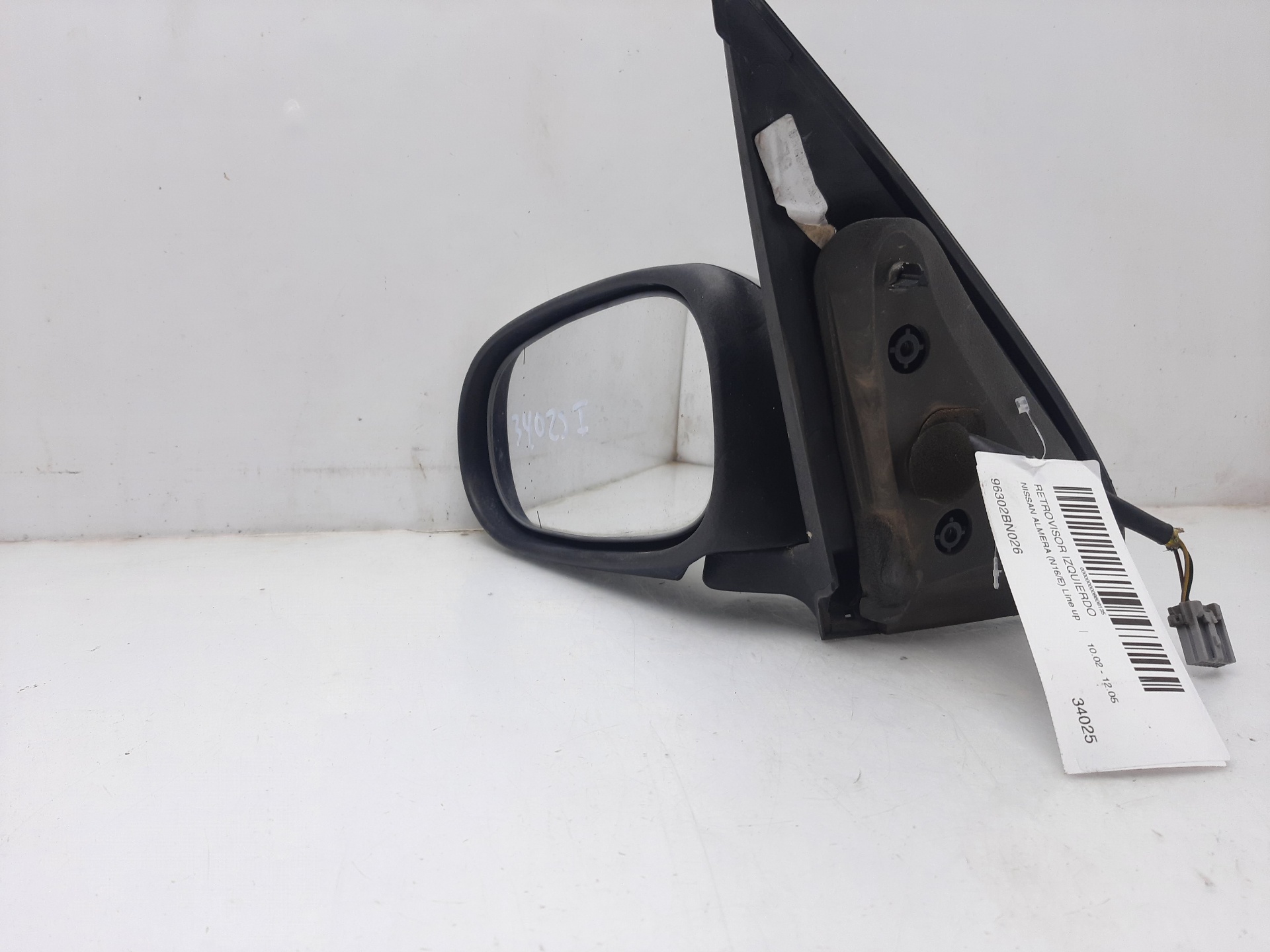 VAUXHALL Almera N16 (2000-2006) Left Side Wing Mirror 96302BN026 23685883