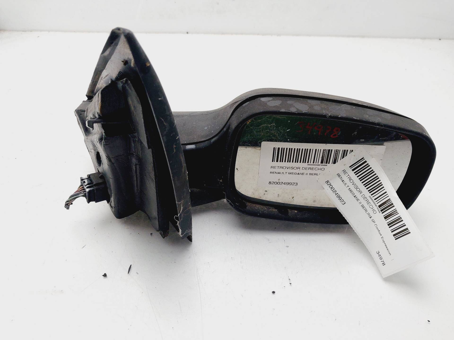 RENAULT Megane 2 generation (2002-2012) Right Side Wing Mirror 8200249923 25618466