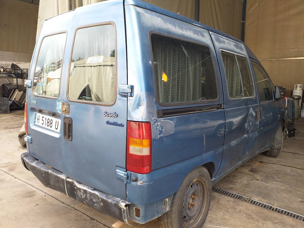 FIAT Scudo 1 generation (1996-2007) Šviesų jungiklis (jungtukas) 96122254ZL 18683125