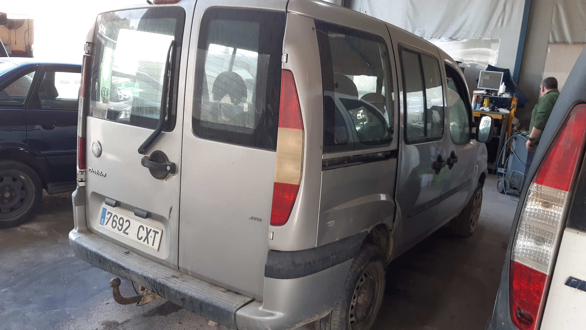 FIAT Doblo 1 generation (2001-2017) Sildītāja ventilators 141730600 18793714