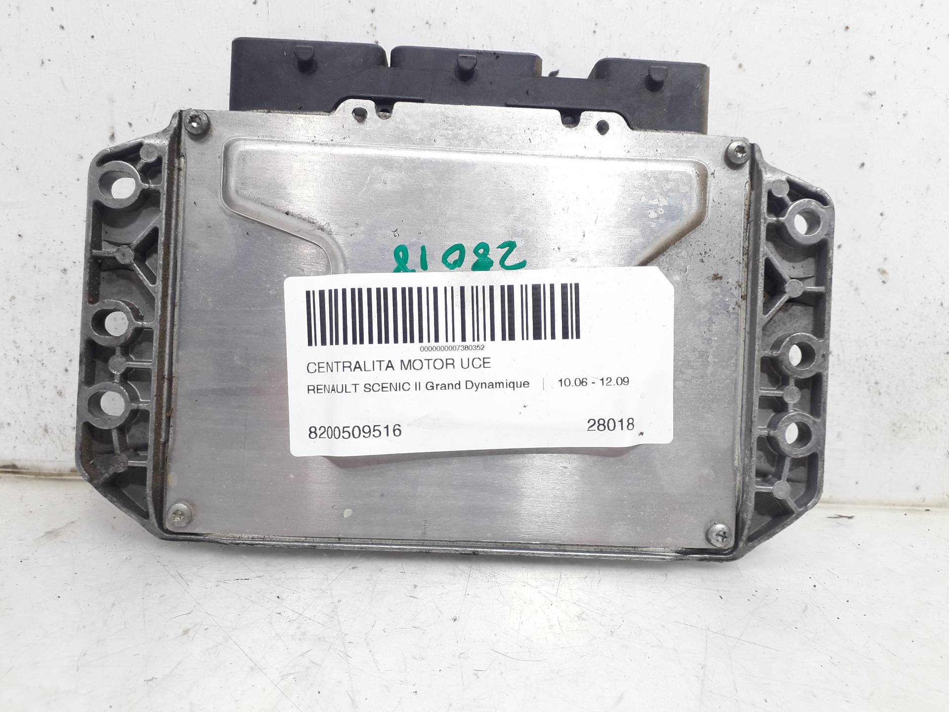 HYUNDAI Scenic 2 generation (2003-2010) Engine Control Unit ECU 8200509516 22423784