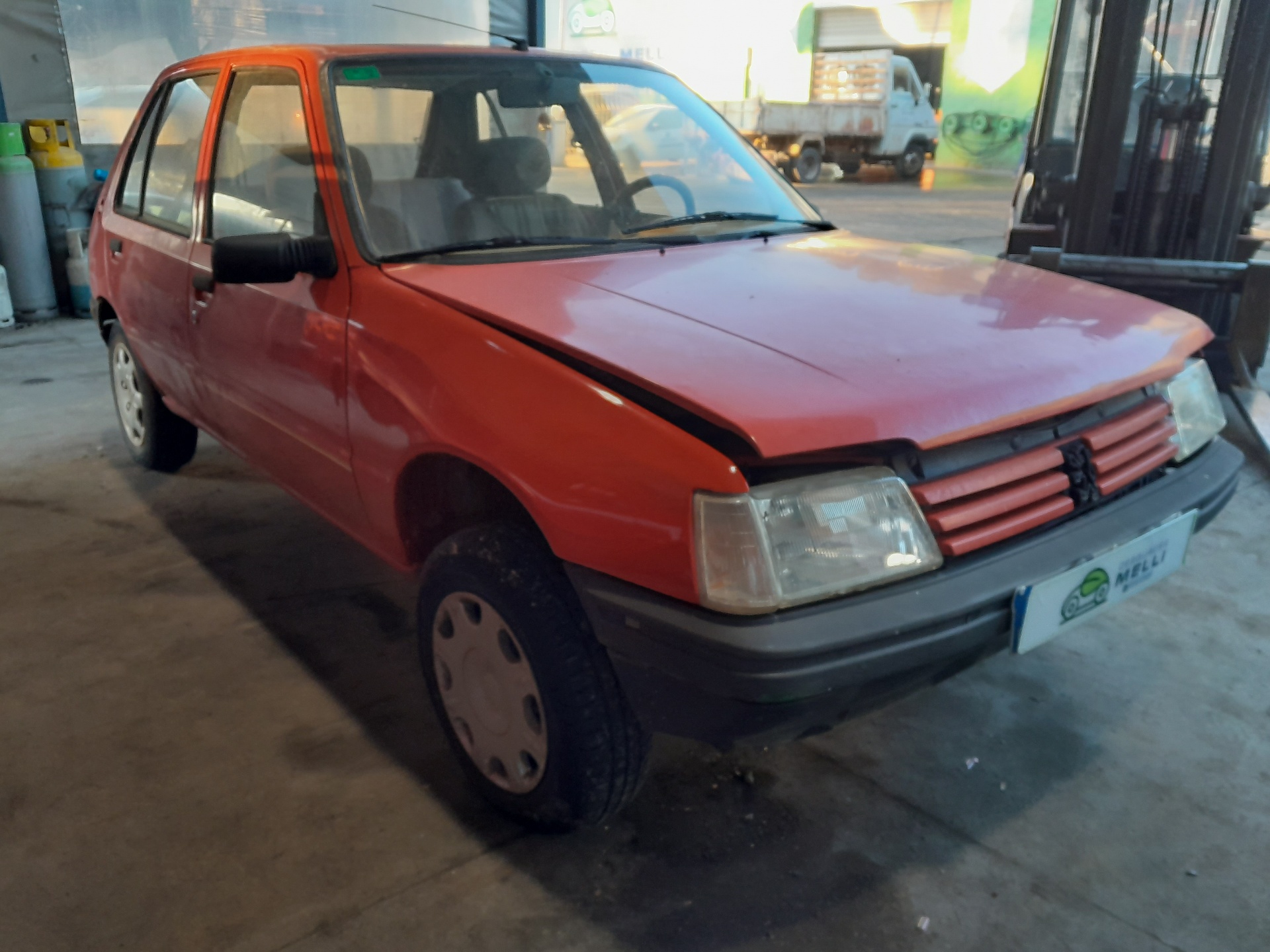 PEUGEOT 205 1 generation (1983-1998) Front venstre dør utvendig håndtak 910173 22487696