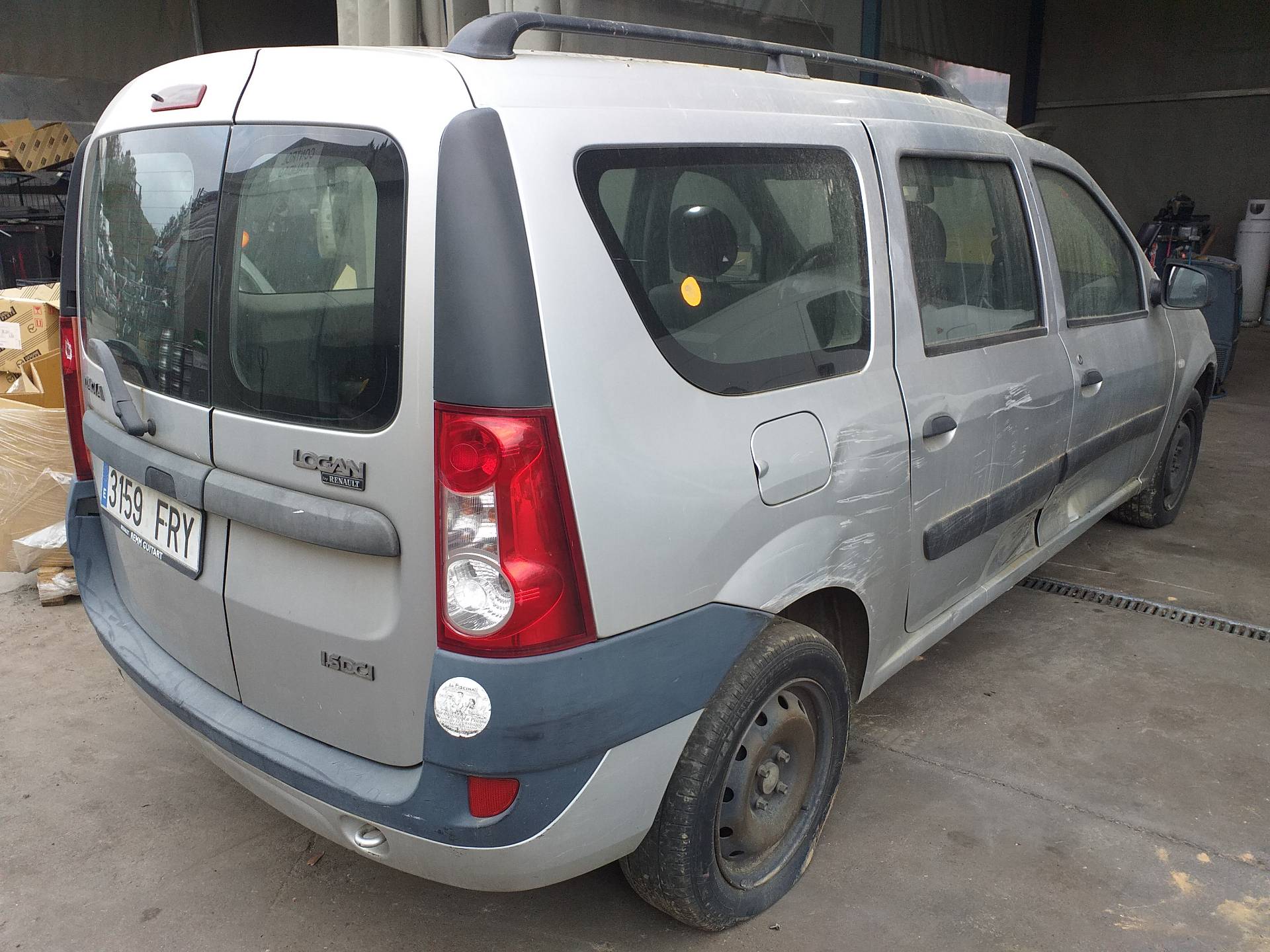 DACIA Logan 1 generation (2004-2012) Galinio dangčio (bagažinės) valytuvo varikliukas 8200441376A 18636676