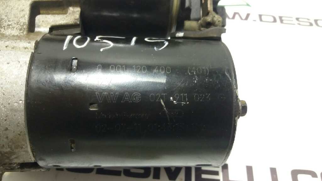 VOLKSWAGEN Polo 4 generation (2001-2009) Starter Motor 02T911023G 20168653