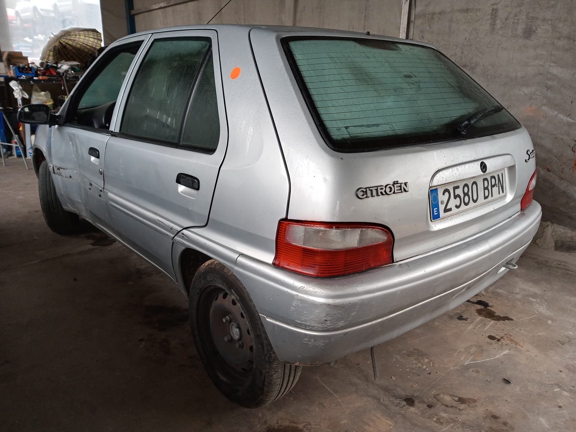 CITROËN Saxo 2 generation (1996-2004) Левая противотуманка переднего бампера 9618343580 18705095