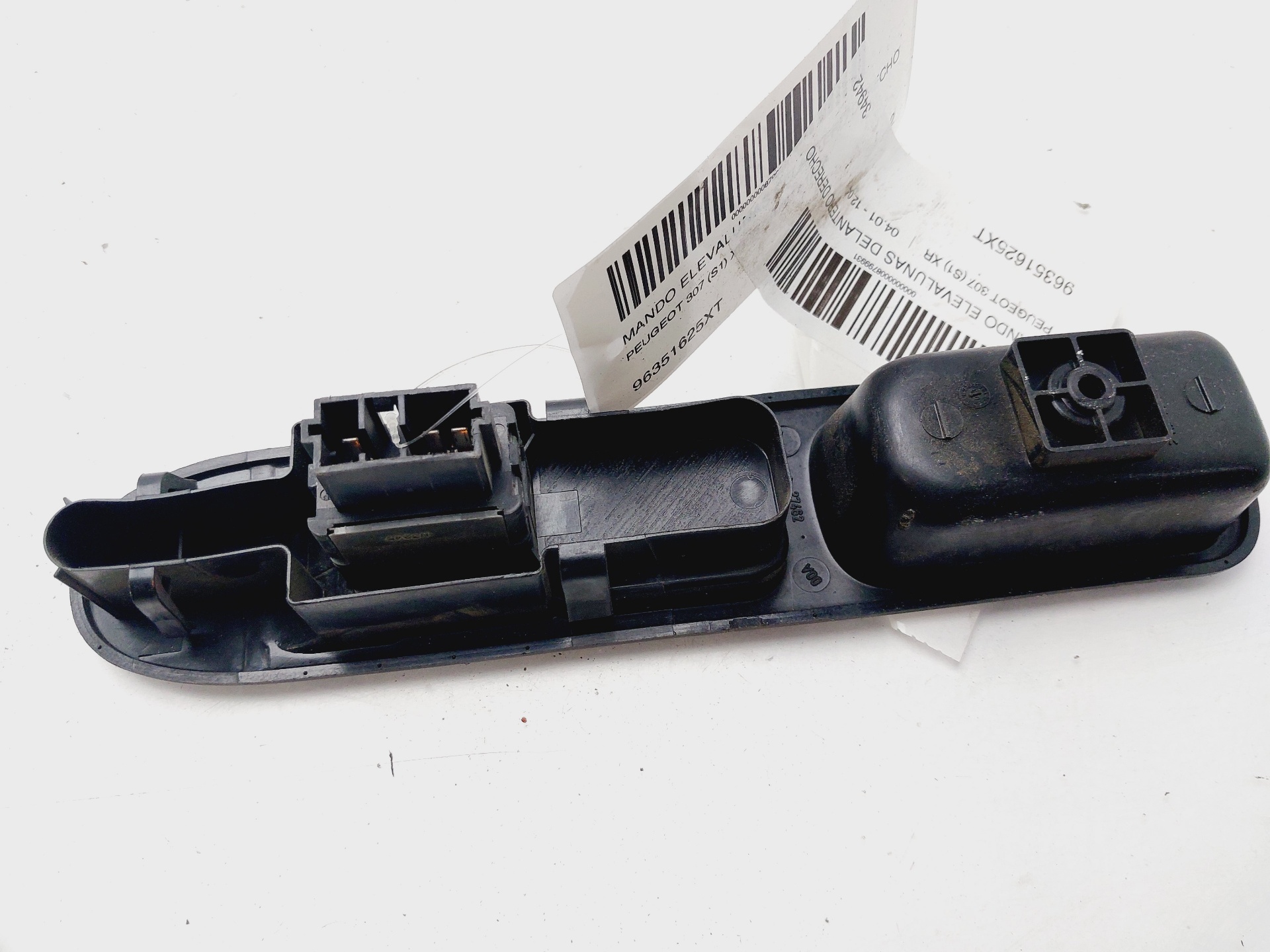 PEUGEOT 307 1 generation (2001-2008) Front Right Door Window Switch 96351625XT 25422021