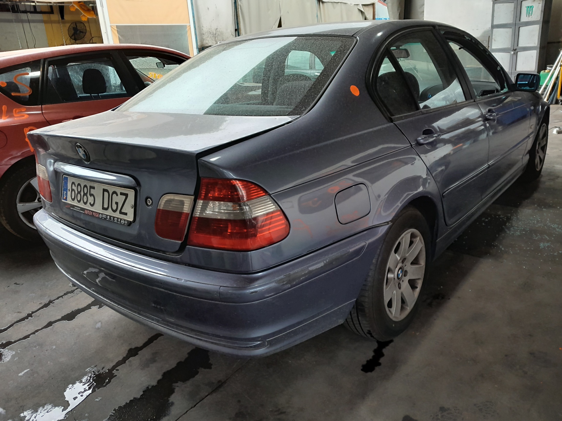 BMW 3 Series E46 (1997-2006) Priekšējais labais spārns 41358240406 22463674