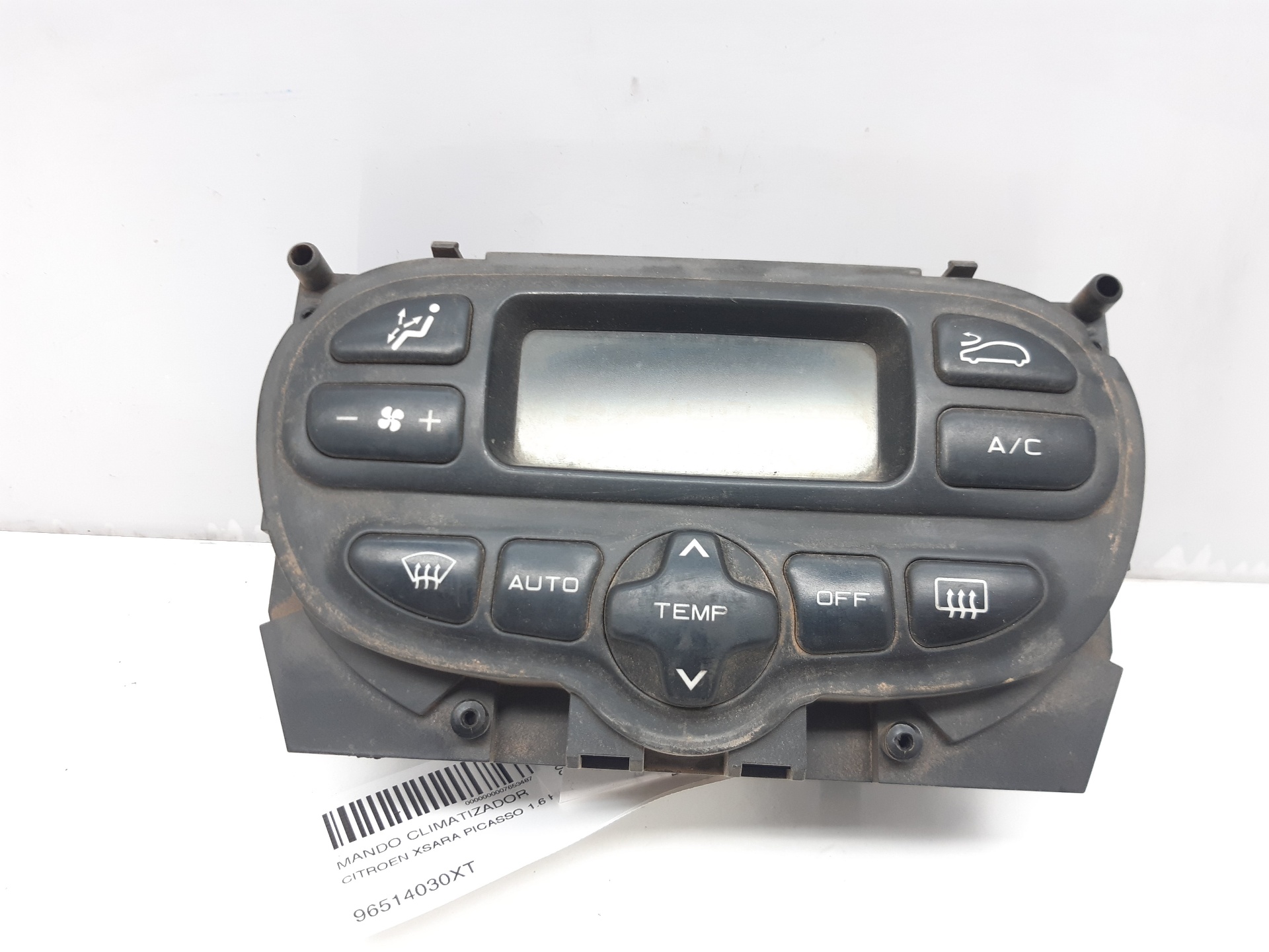 CITROËN Xsara Picasso 1 generation (1999-2010) Climate  Control Unit 96514030XT 22459436