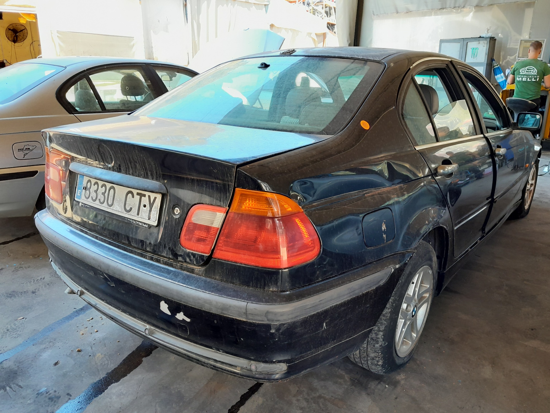 BMW 3 Series E46 (1997-2006) Galinis dešinys žibintas 63218364922 22447011