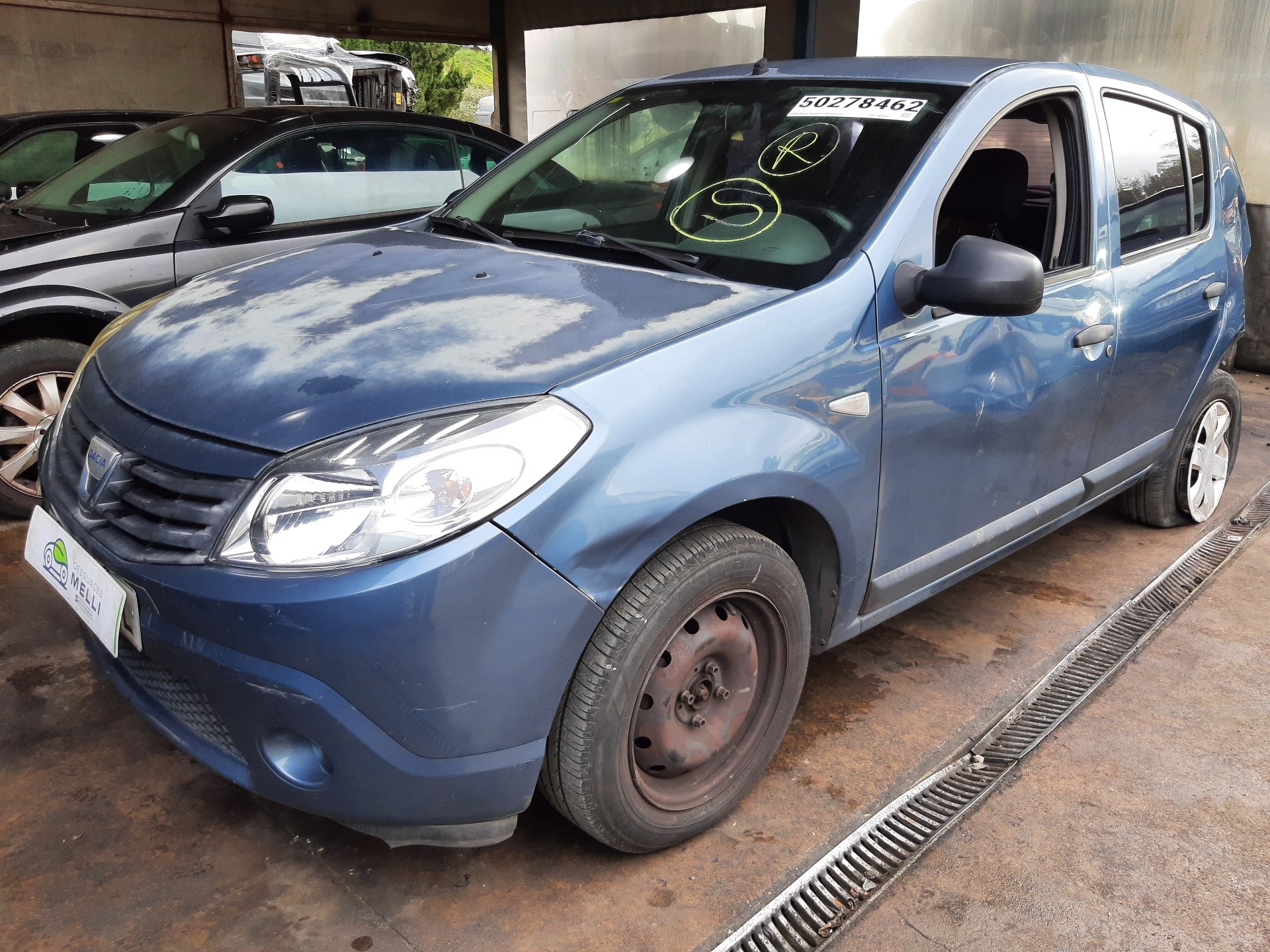 DACIA Sandero 1 generation (2008-2012) Дроссельная заслонка 8200682611 23652022