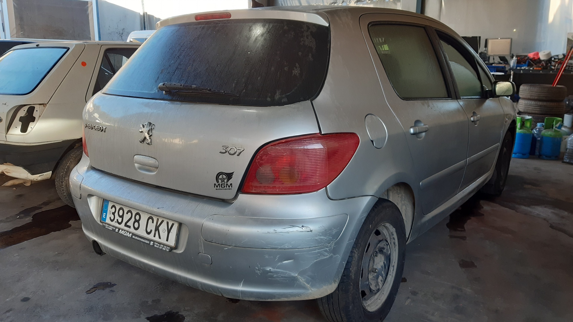 PEUGEOT 307 1 generation (2001-2008) Variklio kompiuteris 9650221480 18739835