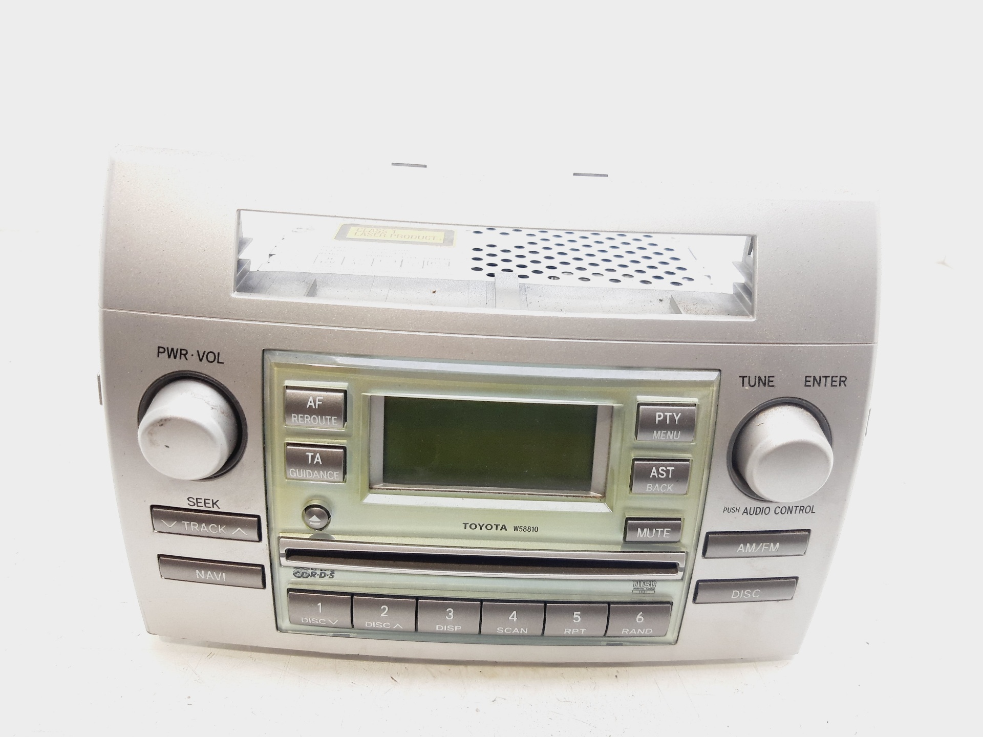 TOYOTA Corolla Verso 1 generation (2001-2009) Music Player Without GPS 861200F010 27407825