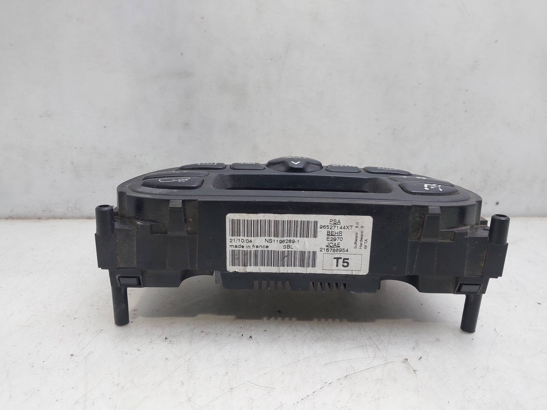 CHEVROLET 307 1 generation (2001-2008) Climate  Control Unit 96527144XT 23069321