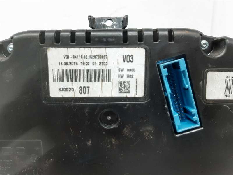 SEAT Ibiza 4 generation (2008-2017) Speedometer 6J0920807 18483669