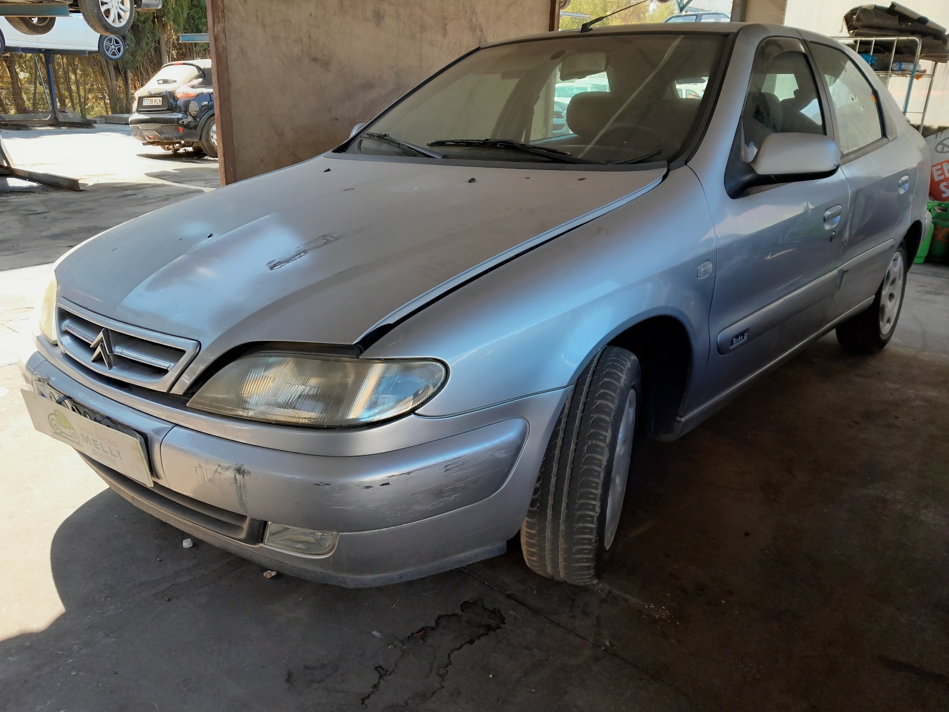 CITROËN Xsara 1 generation (1997-2004) Bal hátsó ajtó külső fogantyúja 96334566 21537226