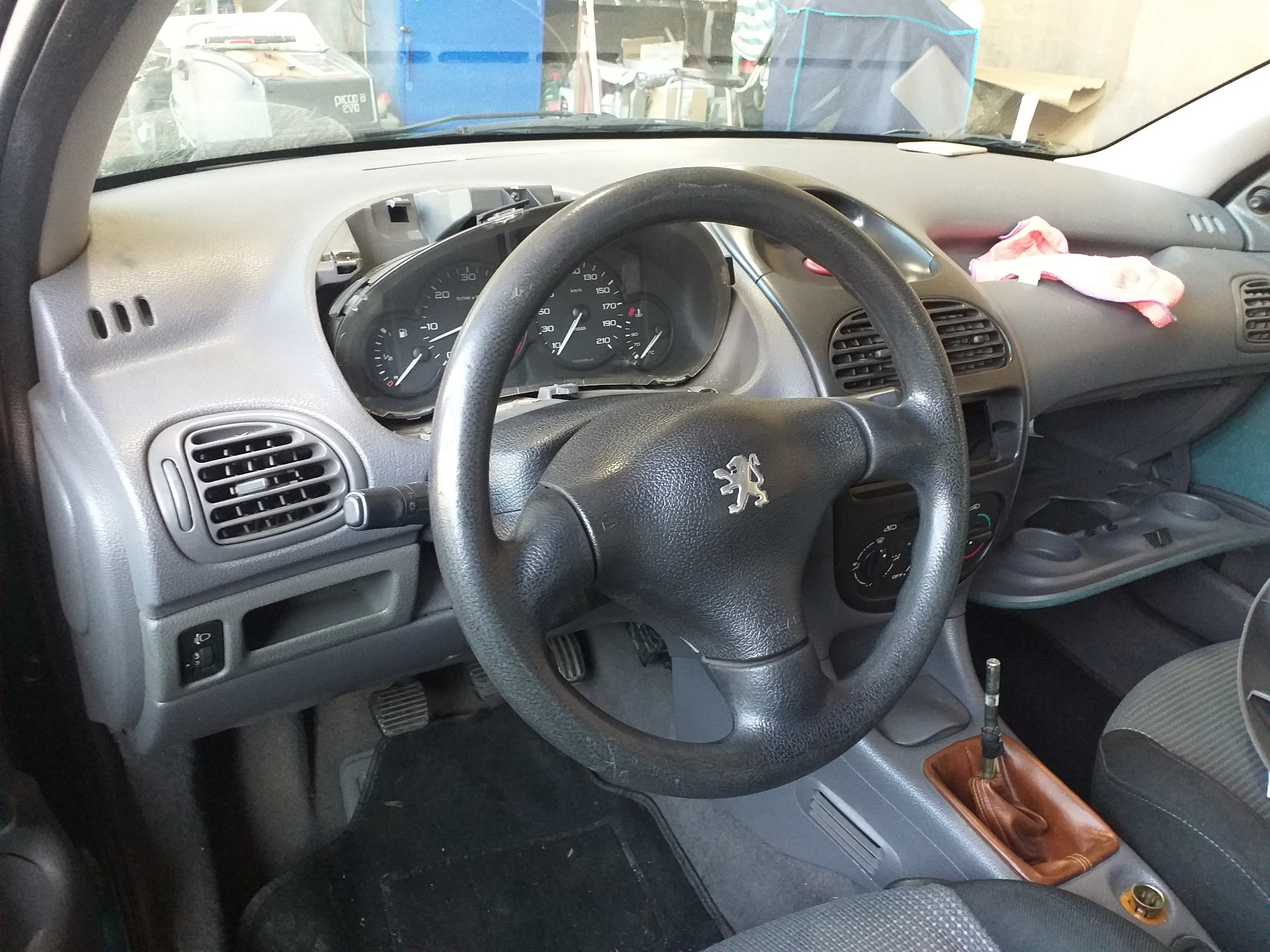 PEUGEOT 206 1 generation (1998-2009) Бампер задний 7013L0 22029412