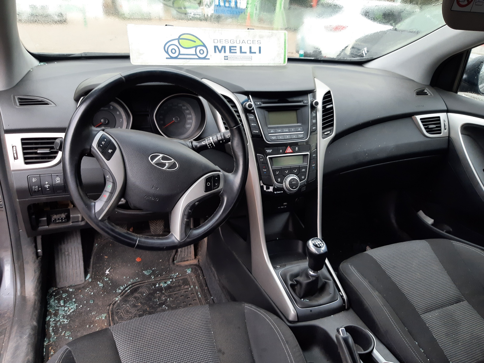 HYUNDAI i30 GD (2 generation) (2012-2017) Bal hátsó ajtó külső fogantyúja 826512H000 26602125