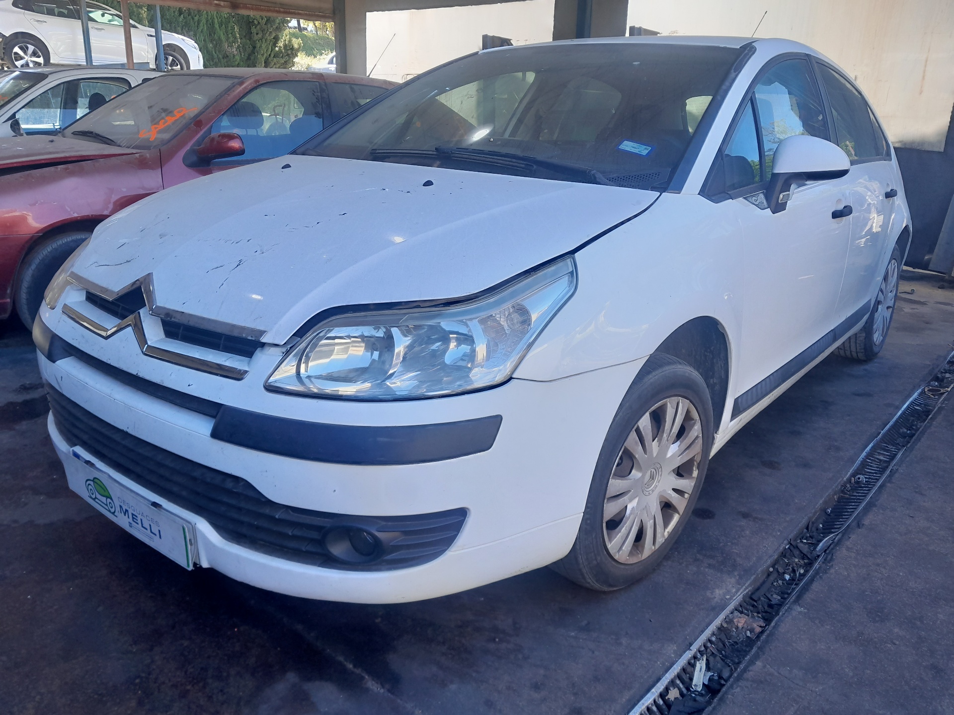 CITROËN C4 1 generation (2004-2011) Маторчик стеклоподъемника передней левой двери 9681575280 25224238